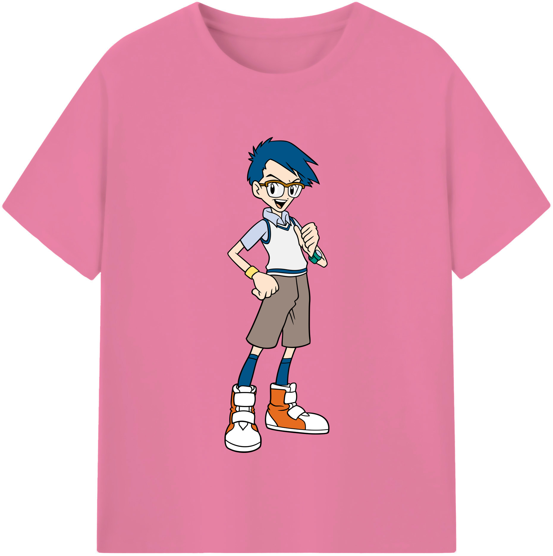 （画像用） Digimon デジタルモンスター/デジモン 綿100％半袖Tシャツ（フロントプリント）
